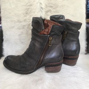 AS98 CADMUS Booties in Smoke 38